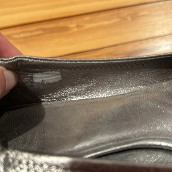 Tory Burch 38 metallic ballerina flat - Picture 9 of 9